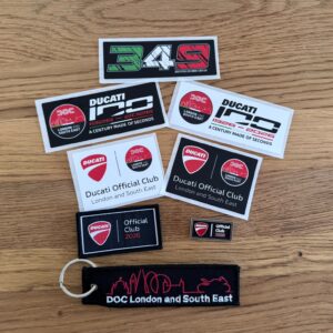 DOCLSE Stickers, Badges and Keytag